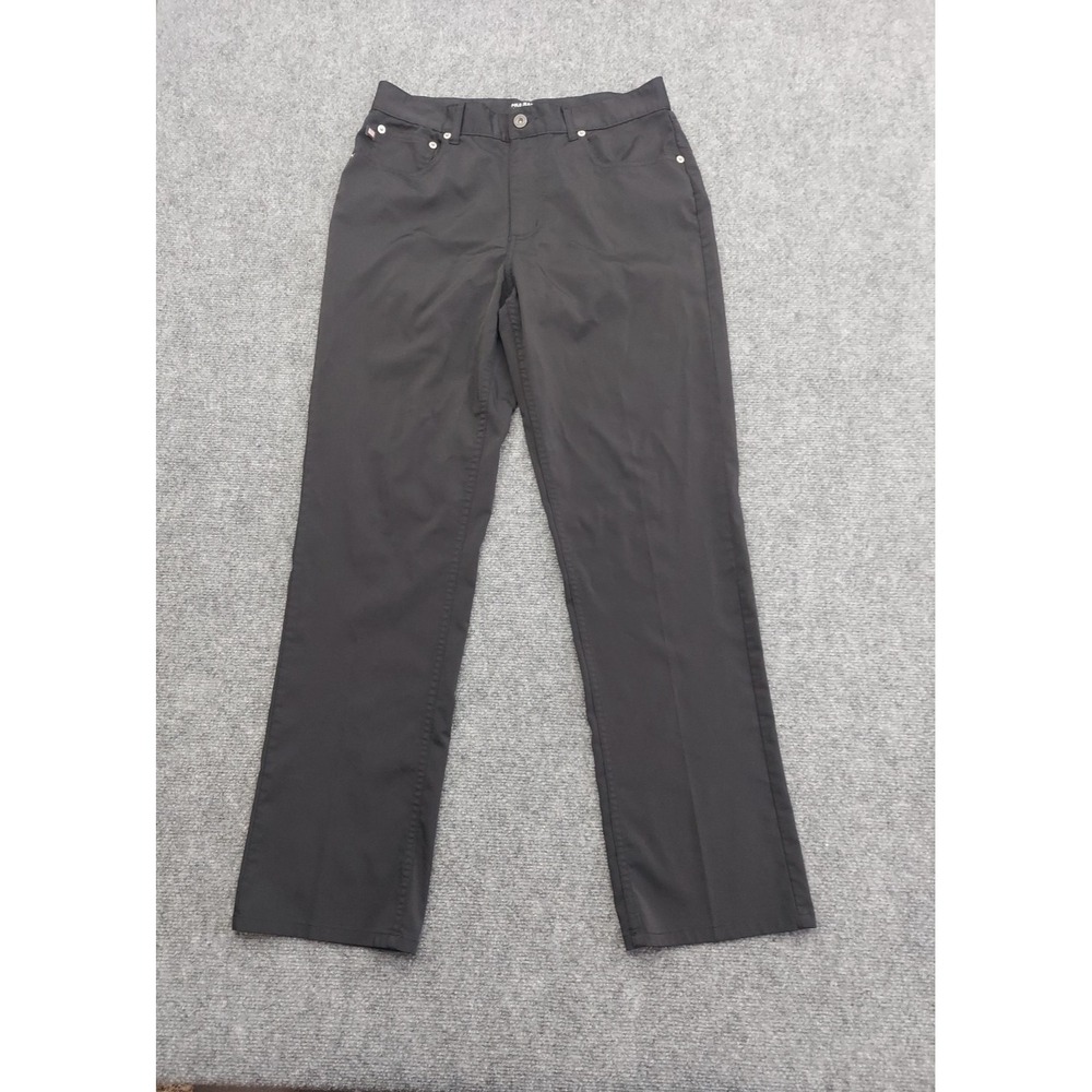 Polo Jeans Ralph Lauren‎ Pants womens 8 Black Hiking Nylon Stretch Outdoor